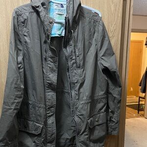 The North Face Olive Hooded Jacket